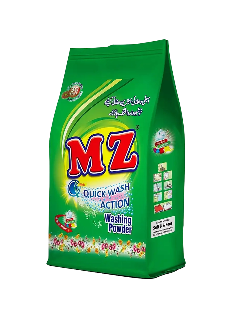 MZ Washing Powder - Quick Wash Action