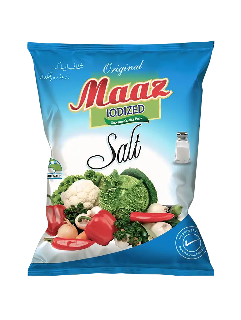 Maaz Iodized Salt - Supreme Quality Pack